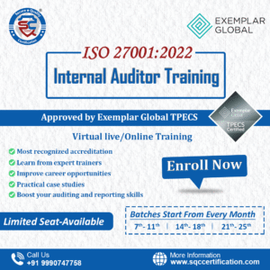 ISO/IEC 27001:2022 Internal Auditor Training