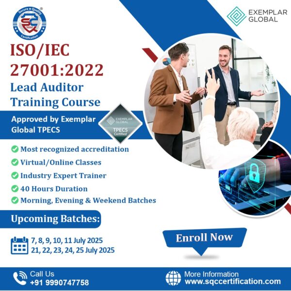 ISO/IEC 27001 Lead Auditor Training