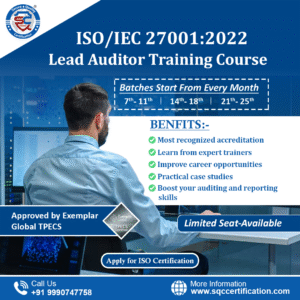 ISO/IEC 27001:2022 Lead Auditor Training